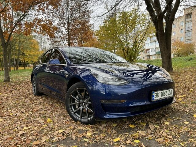Синій Тесла Модель 3, об'ємом двигуна 0 л та пробігом 63 тис. км за 21500 $, фото 1 на Automoto.ua