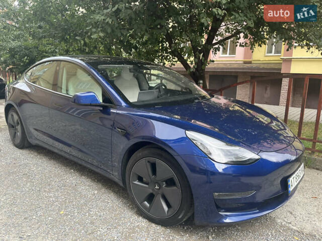 Синій Тесла Модель 3, об'ємом двигуна 0 л та пробігом 75 тис. км за 20500 $, фото 1 на Automoto.ua