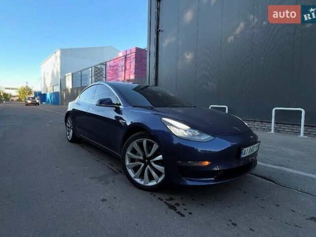 Синій Тесла Модель 3, об'ємом двигуна 0 л та пробігом 120 тис. км за 16500 $, фото 1 на Automoto.ua