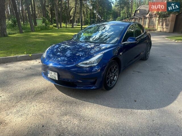 Синий Тесла Модель 3, объемом двигателя 0 л и пробегом 70 тыс. км за 16500 $, фото 1 на Automoto.ua