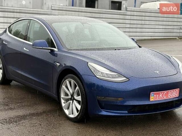 Синий Тесла Модель 3, объемом двигателя 0 л и пробегом 180 тыс. км за 13300 $, фото 1 на Automoto.ua