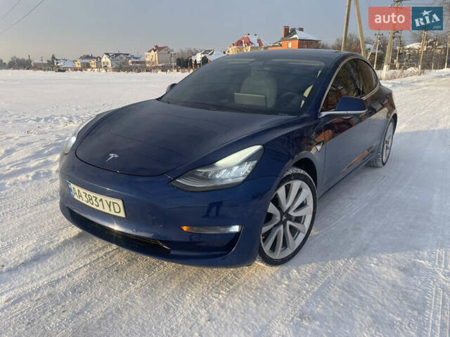 Синий Тесла Модель 3, объемом двигателя 0 л и пробегом 206 тыс. км за 15200 $, фото 1 на Automoto.ua