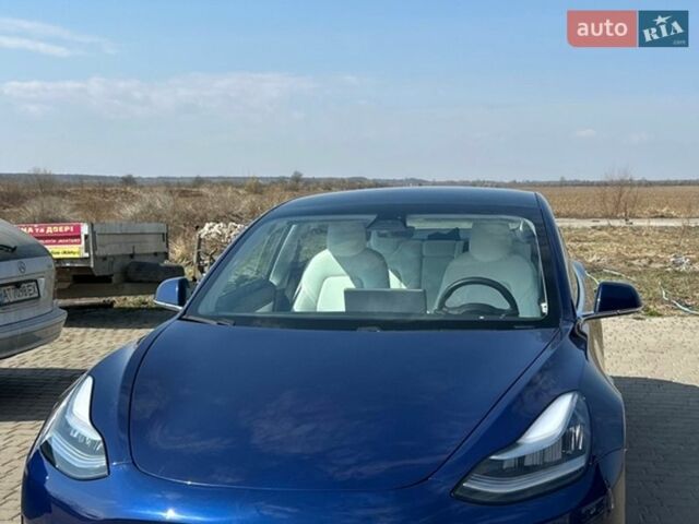 Синий Тесла Модель 3, объемом двигателя 0 л и пробегом 109 тыс. км за 18300 $, фото 1 на Automoto.ua