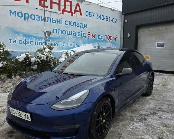 Синій Тесла Модель 3, об'ємом двигуна 0 л та пробігом 58 тис. км за 19000 $, фото 1 на Automoto.ua