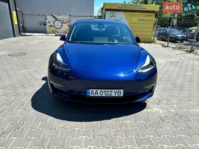 Синій Тесла Модель 3, об'ємом двигуна 0 л та пробігом 83 тис. км за 18150 $, фото 1 на Automoto.ua