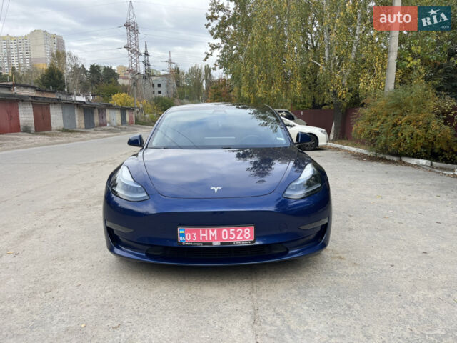 Синій Тесла Модель 3, об'ємом двигуна 0 л та пробігом 103 тис. км за 17800 $, фото 1 на Automoto.ua