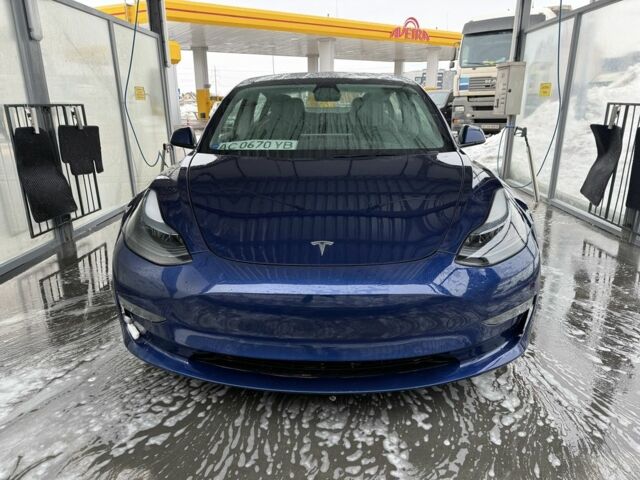 Синий Тесла Модель 3, объемом двигателя 0 л и пробегом 108 тыс. км за 17500 $, фото 1 на Automoto.ua