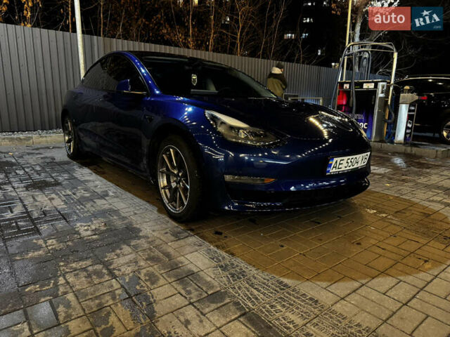 Синий Тесла Модель 3, объемом двигателя 0 л и пробегом 76 тыс. км за 19000 $, фото 1 на Automoto.ua