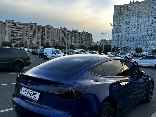 Синій Тесла Модель 3, об'ємом двигуна 0.24 л та пробігом 73 тис. км за 22500 $, фото 1 на Automoto.ua