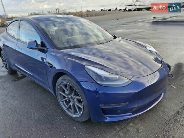 Синий Тесла Модель 3, объемом двигателя 0 л и пробегом 120 тыс. км за 18000 $, фото 1 на Automoto.ua
