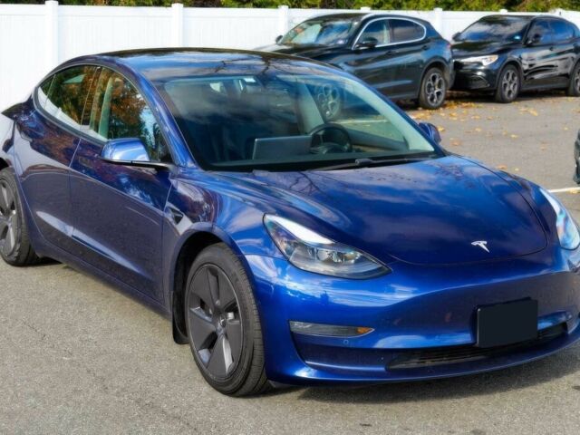 Синий Тесла Модель 3, объемом двигателя 0 л и пробегом 14 тыс. км за 13000 $, фото 1 на Automoto.ua