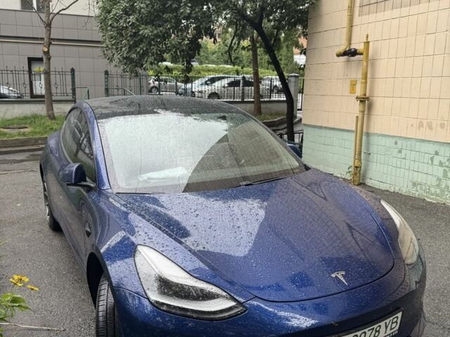 Синий Тесла Модель 3, объемом двигателя 0 л и пробегом 100 тыс. км за 25000 $, фото 1 на Automoto.ua
