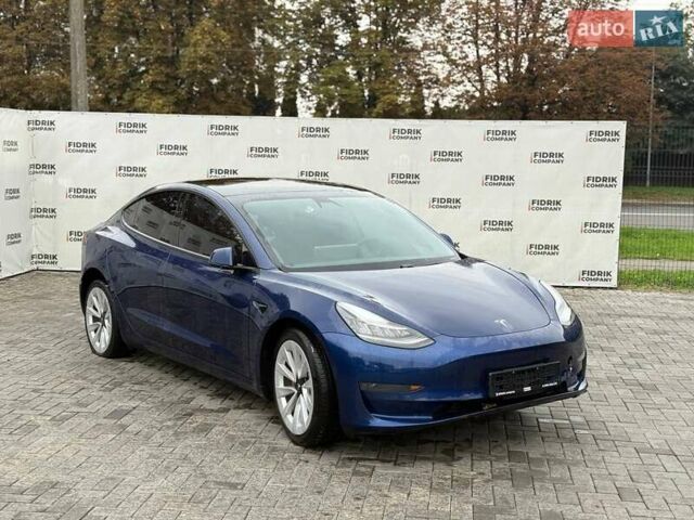 Синій Тесла Модель 3, об'ємом двигуна 0 л та пробігом 92 тис. км за 12500 $, фото 1 на Automoto.ua