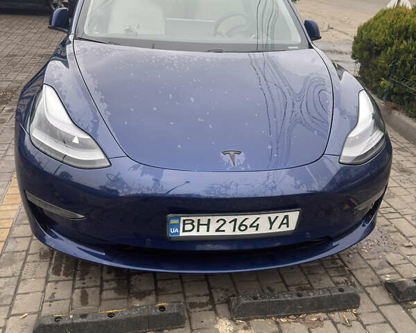 Синий Тесла Модель 3, объемом двигателя 0 л и пробегом 83 тыс. км за 17500 $, фото 1 на Automoto.ua