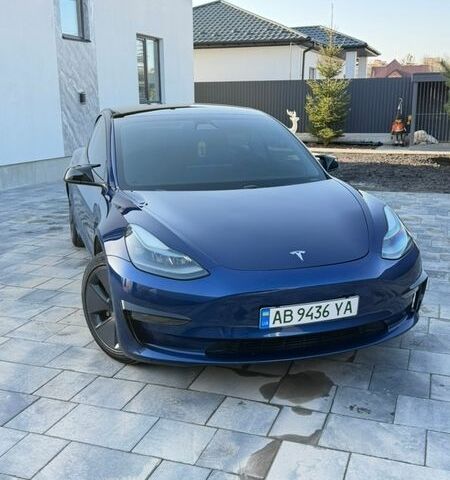 Синий Тесла Модель 3, объемом двигателя 0 л и пробегом 131 тыс. км за 15900 $, фото 1 на Automoto.ua