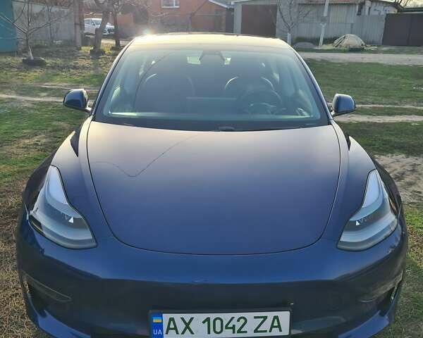 Синий Тесла Модель 3, объемом двигателя 0 л и пробегом 40 тыс. км за 26900 $, фото 1 на Automoto.ua