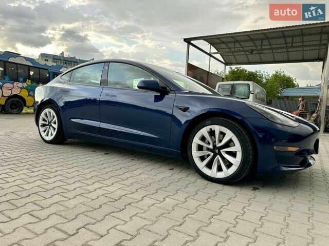 Синий Тесла Модель 3, объемом двигателя 0 л и пробегом 212 тыс. км за 17200 $, фото 1 на Automoto.ua