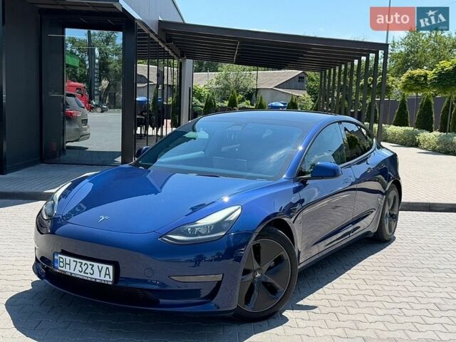 Синий Тесла Модель 3, объемом двигателя 0 л и пробегом 86 тыс. км за 16900 $, фото 1 на Automoto.ua