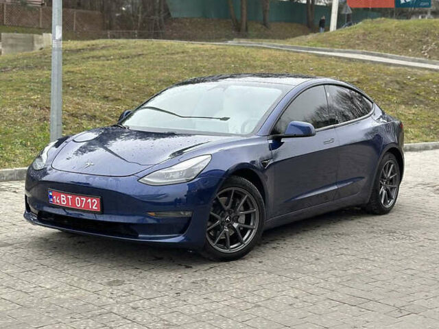 Синий Тесла Модель 3, объемом двигателя 0 л и пробегом 172 тыс. км за 18999 $, фото 1 на Automoto.ua