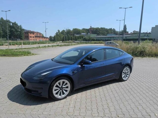 Синій Тесла Модель 3, об'ємом двигуна 0 л та пробігом 53 тис. км за 11386 $, фото 1 на Automoto.ua