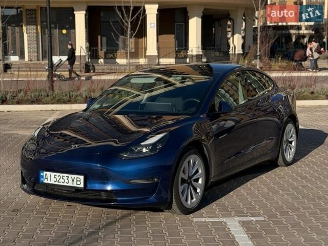 Синій Тесла Модель 3, об'ємом двигуна 0 л та пробігом 36 тис. км за 20999 $, фото 1 на Automoto.ua