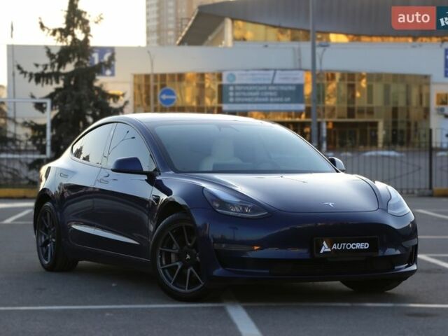 Синій Тесла Модель 3, об'ємом двигуна 0 л та пробігом 182 тис. км за 16900 $, фото 1 на Automoto.ua