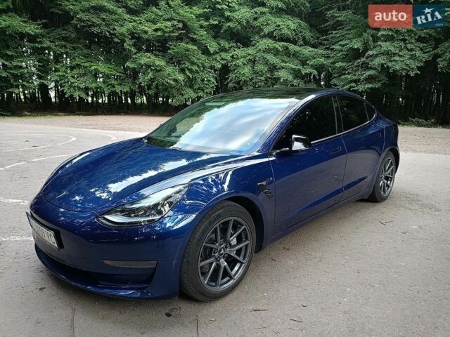 Синій Тесла Модель 3, об'ємом двигуна 0 л та пробігом 112 тис. км за 16750 $, фото 1 на Automoto.ua