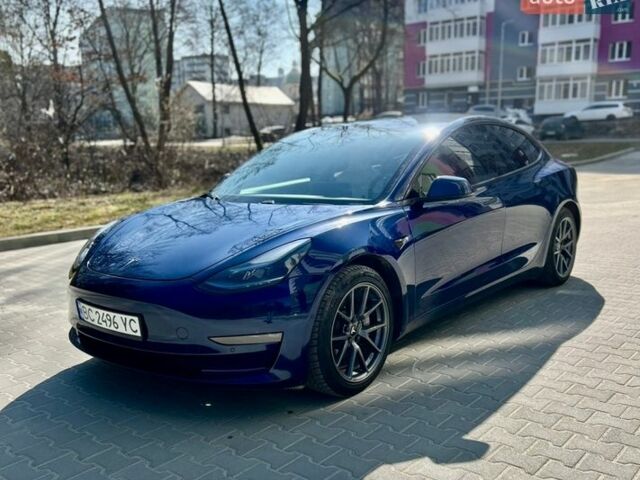 Синий Тесла Модель 3, объемом двигателя 0 л и пробегом 173 тыс. км за 17999 $, фото 1 на Automoto.ua