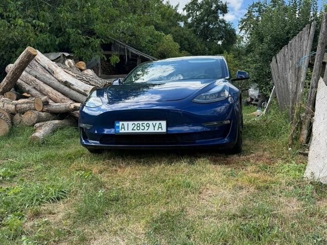 Синій Тесла Модель 3, об'ємом двигуна 0 л та пробігом 57 тис. км за 25800 $, фото 1 на Automoto.ua