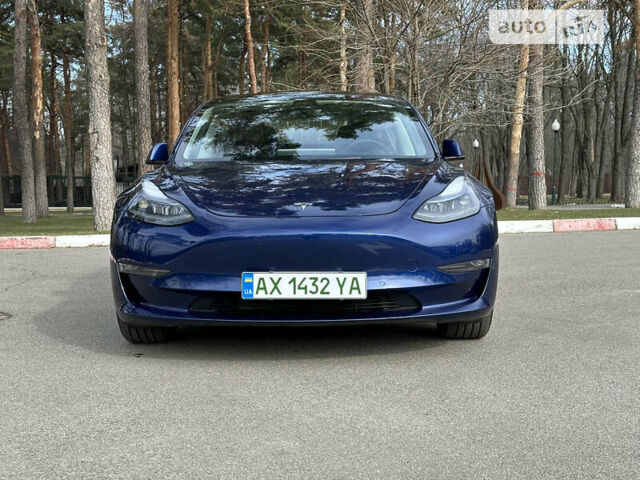 Синій Тесла Модель 3, об'ємом двигуна 0 л та пробігом 19 тис. км за 28500 $, фото 1 на Automoto.ua