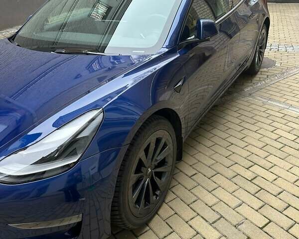 Синій Тесла Модель 3, об'ємом двигуна 0 л та пробігом 80 тис. км за 23500 $, фото 1 на Automoto.ua