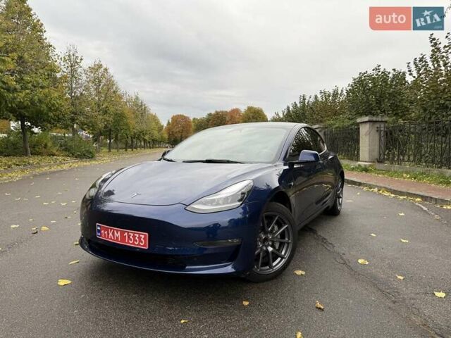 Тесла Модель 3 2022 у Умани на Automoto.ua Синій Тесла Модель 3, об'ємом двигуна 0 л та пробігом 53 тис. км за 19700 $, фото 1 на Automoto.ua