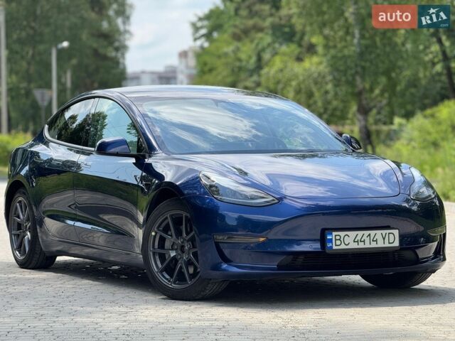 Синій Тесла Модель 3, об'ємом двигуна 0 л та пробігом 125 тис. км за 19000 $, фото 1 на Automoto.ua