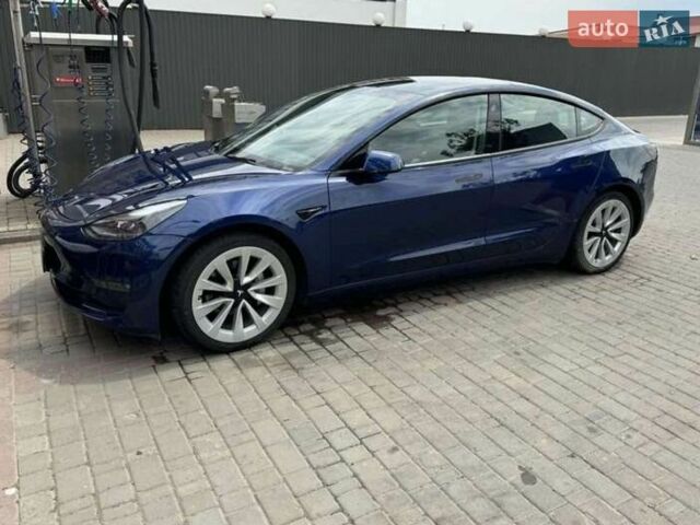 Синій Тесла Модель 3, об'ємом двигуна 0 л та пробігом 110 тис. км за 22000 $, фото 1 на Automoto.ua