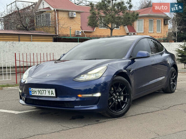 Синий Тесла Модель 3, объемом двигателя 0 л и пробегом 59 тыс. км за 20500 $, фото 1 на Automoto.ua
