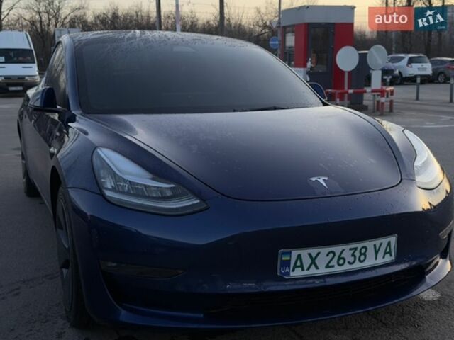 Синий Тесла Модель 3, объемом двигателя 0 л и пробегом 82 тыс. км за 19900 $, фото 1 на Automoto.ua