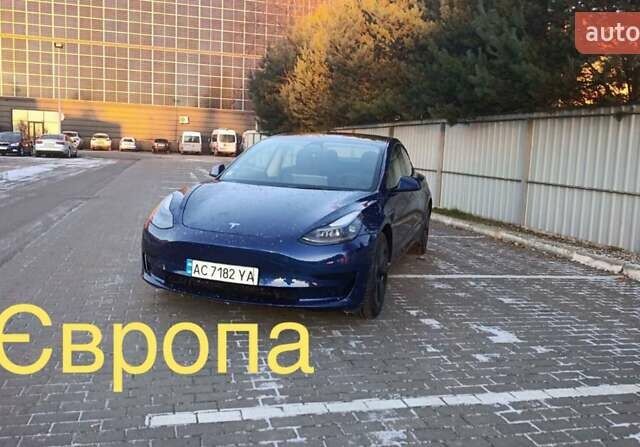 Синій Тесла Модель 3, об'ємом двигуна 0 л та пробігом 13 тис. км за 23999 $, фото 1 на Automoto.ua