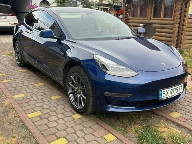 Синій Тесла Модель 3, об'ємом двигуна 0 л та пробігом 136 тис. км за 22500 $, фото 1 на Automoto.ua