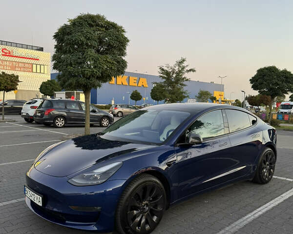 Синій Тесла Модель 3, об'ємом двигуна 0 л та пробігом 79 тис. км за 24000 $, фото 1 на Automoto.ua