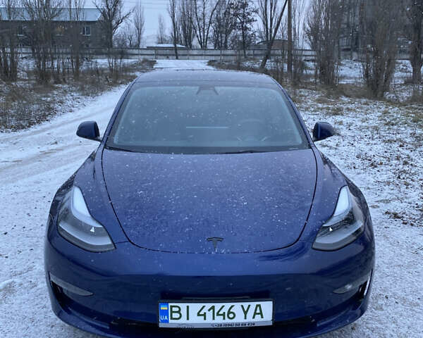 Синій Тесла Модель 3, об'ємом двигуна 0 л та пробігом 160 тис. км за 18888 $, фото 1 на Automoto.ua