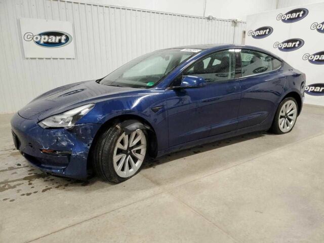 Синий Тесла Модель 3, объемом двигателя 0 л и пробегом 234 тыс. км за 11500 $, фото 1 на Automoto.ua