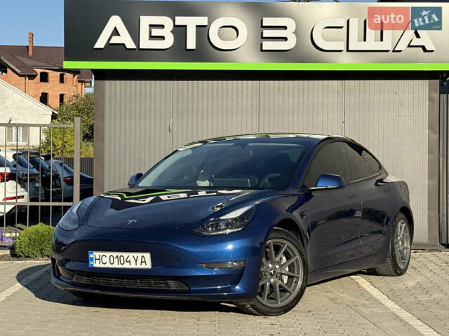 Синій Тесла Модель 3, об'ємом двигуна 0 л та пробігом 47 тис. км за 22000 $, фото 1 на Automoto.ua