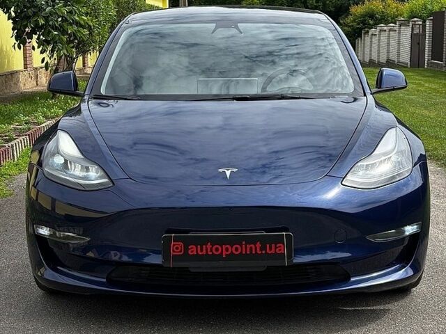 Синій Тесла Модель 3, об'ємом двигуна 0 л та пробігом 24 тис. км за 25700 $, фото 1 на Automoto.ua