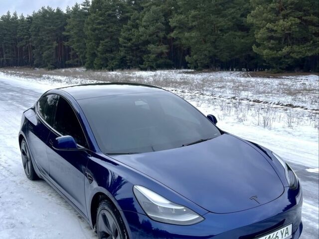 Синій Тесла Модель 3, об'ємом двигуна 0 л та пробігом 160 тис. км за 18888 $, фото 1 на Automoto.ua