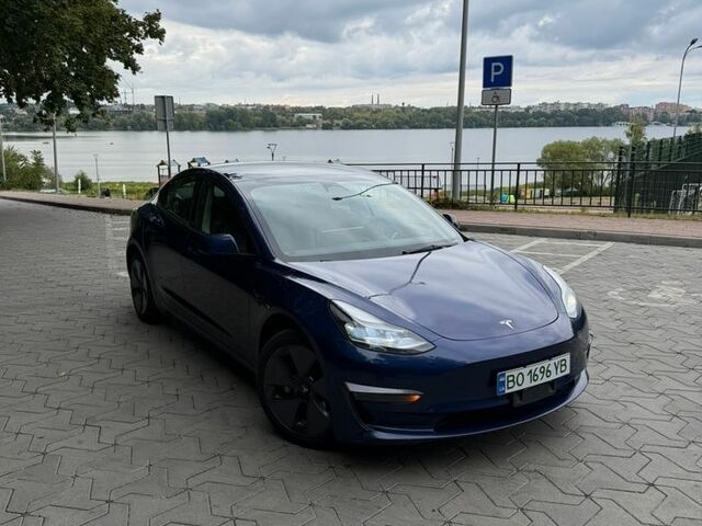 Синій Тесла Модель 3, об'ємом двигуна 0 л та пробігом 144 тис. км за 20500 $, фото 1 на Automoto.ua