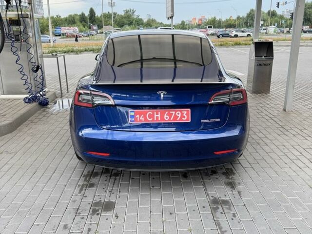 Синій Тесла Модель 3, об'ємом двигуна 0 л та пробігом 91 тис. км за 21999 $, фото 1 на Automoto.ua