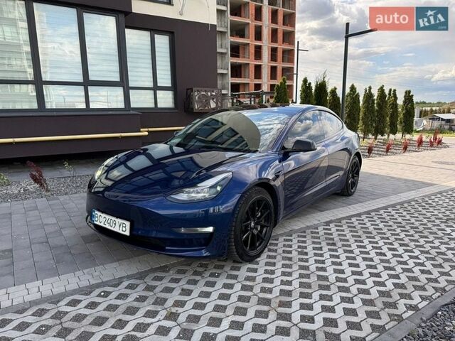 Синий Тесла Модель 3, объемом двигателя 0 л и пробегом 149 тыс. км за 16600 $, фото 1 на Automoto.ua