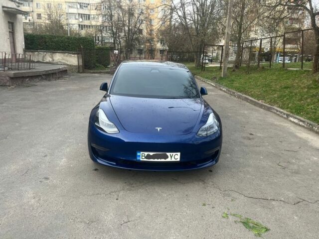 Синій Тесла Модель 3, об'ємом двигуна 0 л та пробігом 57 тис. км за 22000 $, фото 1 на Automoto.ua