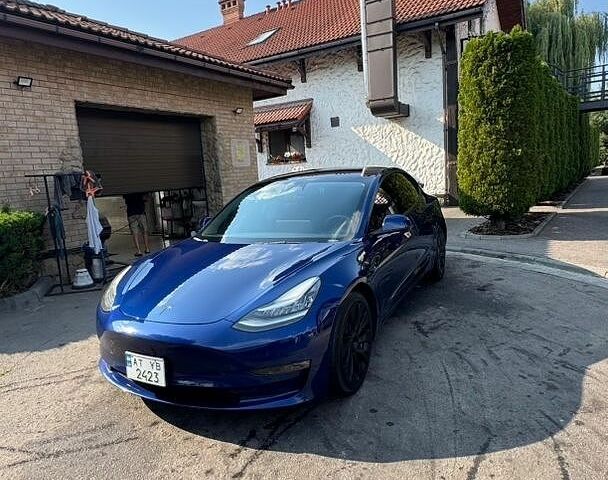 Синій Тесла Модель 3, об'ємом двигуна 0 л та пробігом 79 тис. км за 19000 $, фото 1 на Automoto.ua
