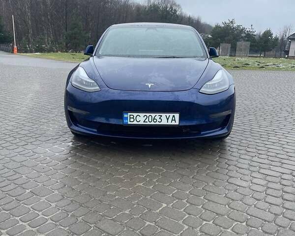 Синий Тесла Модель 3, объемом двигателя 0 л и пробегом 23 тыс. км за 20500 $, фото 1 на Automoto.ua